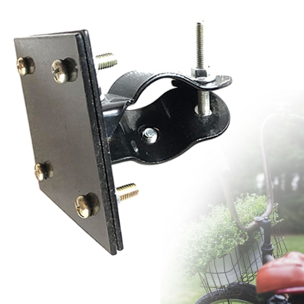 1/2 For Cykel Quick Release Bracket Front Vandtæt beslag sort Short black Short 1 Pc