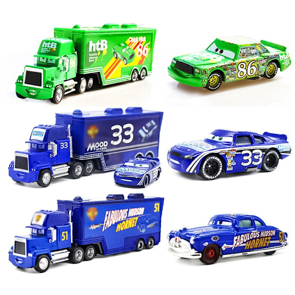 Disney Pixar Biler 3 Lyn McQueen Truck - Perfekt A6