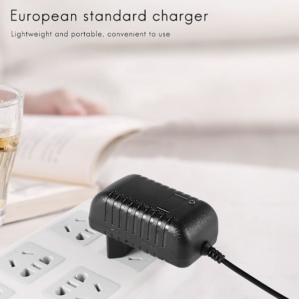 AC 100-240V till DC 9V 2A Adapterkonverterare Ström (EU-kontakt)