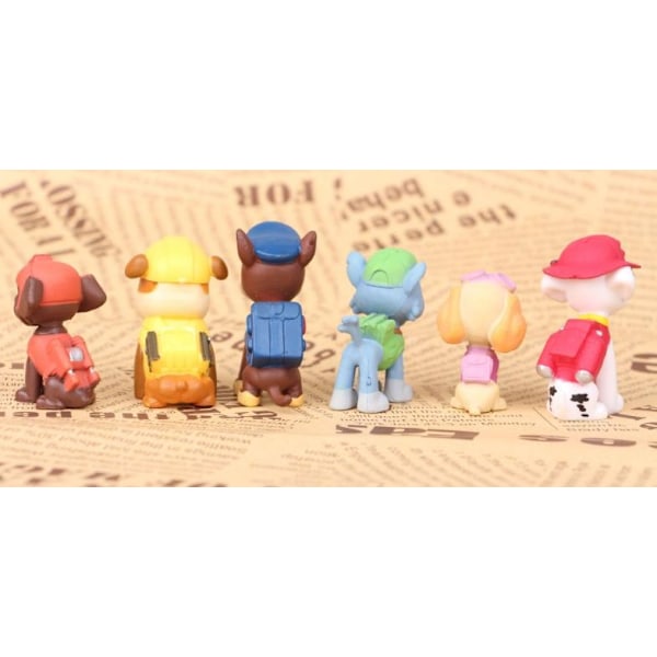 PAW PATROL 12-pack FIGURER julklappar