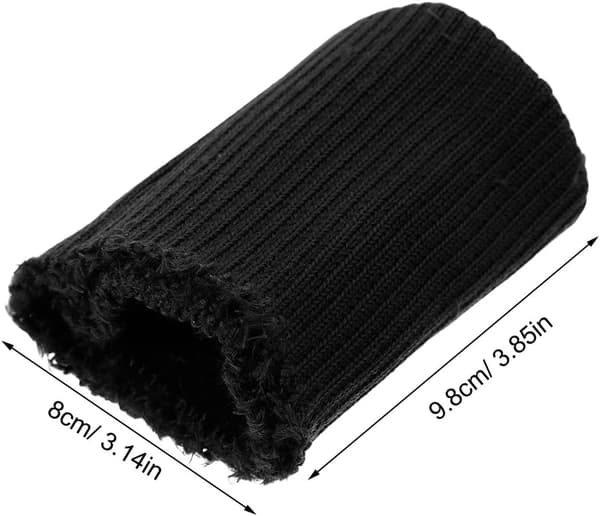 Stickad manschett för jacka, elastiska ribbmanschetter, stretchstickad ribbning för sportkläder, DIY-reparation