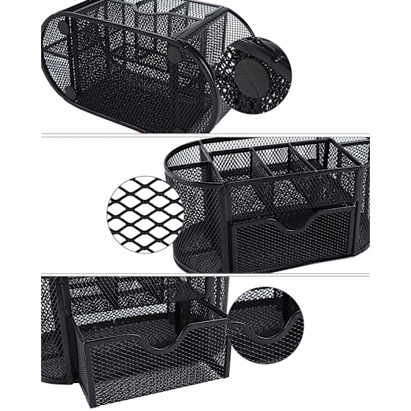 Kontor Mesh Skrivebord Oprydning Alsidig Papirvarer Opbevaring Skrivebord