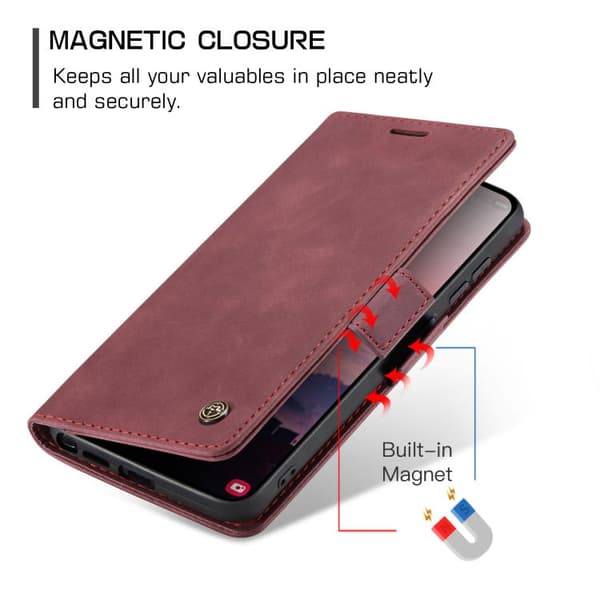 Samsung Galaxy S26 Ultra 5G Case - CaseMe 013 Multifunctional Horizontal Flip Leather Case