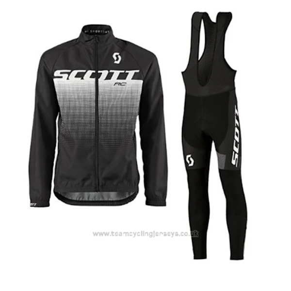 SCOTT 2023 mountainbike cykel herr långärmad kostym cykelkläder andningsbar MTB cykelkläder jersey ciclismo cykelset 4 cycling set 4 4XL