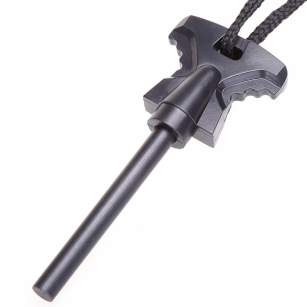 3-pak Tændstål lighter - Fire starter-X42- Black Svart