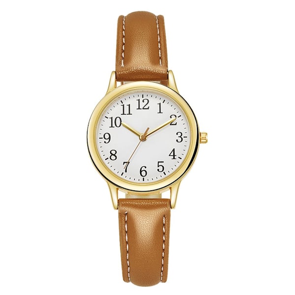 Dameur Kvarts Armbåndsur BRUN-FS1- Brown