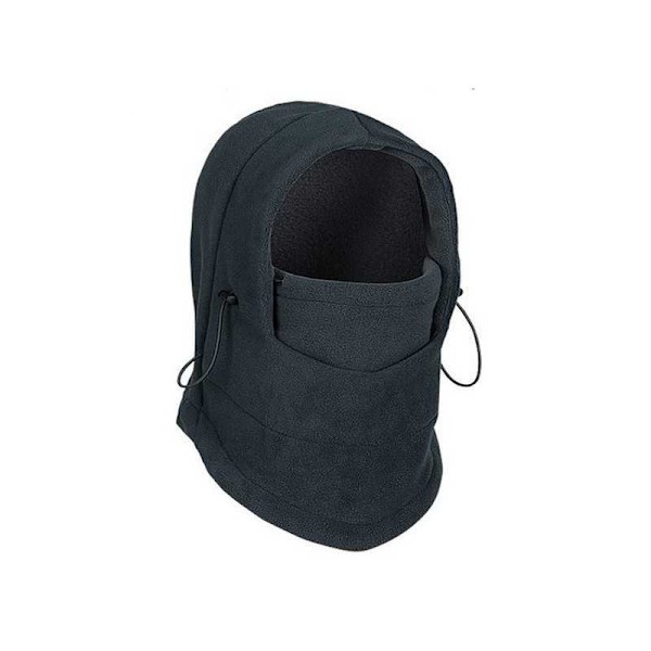 Balaclava Hiihtomaski Musta Fleece Black Svart