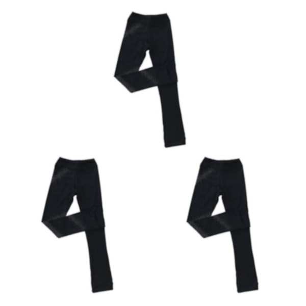 1/2/3/5 Skøytetights Krystallglitrende Bukser Konståkning Stjerne 175cm Star 175cm 3PCS