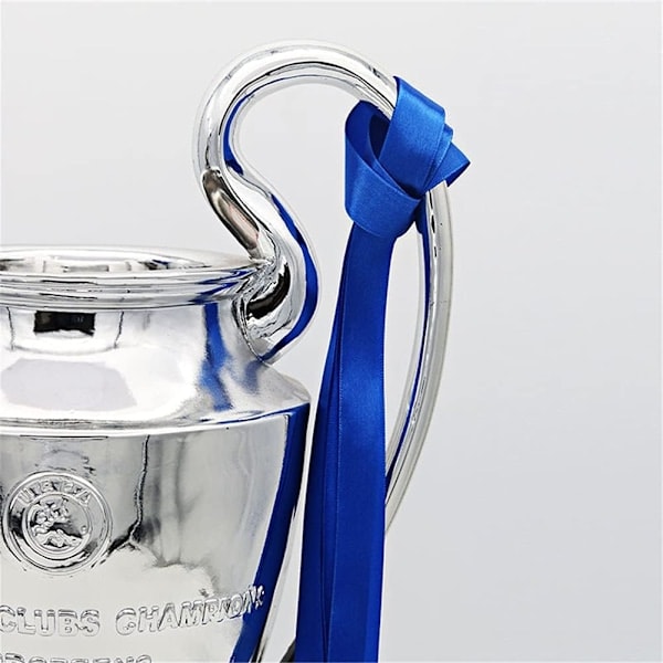 Guld Pokal Trofé Utmärkelse för Sportturneringar, UEFA Champions League Trofé Hartskonst, Real Madrid Stora Öron Europeiska Cup Krona