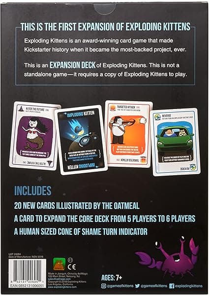 Imploding Kittens Exploding Kittens Udvidelsespakke - Kort{HH}-FS-