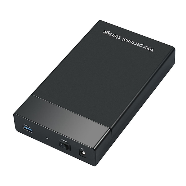 3,5 tums Extern Hdd-låda Hdd 3,5 tum 2,5 tum Sata Till Usb 3.0 6gbps Hdd-kabinett Sata Iii Ssd-fodral