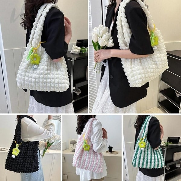 Skuldertaske Håndtasker HVID hvid-FS2- white