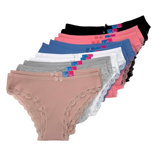 Brazilian panties 12-pack multi-color