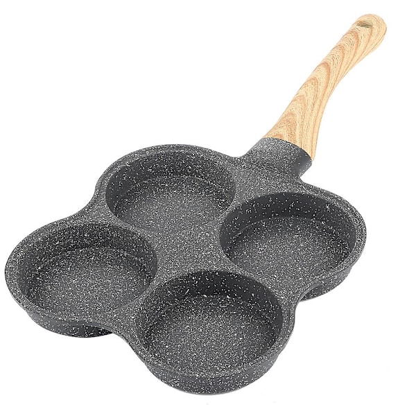 4-huls omeletpande Non Stick Stegepande Morgenmadspandekagemaskine Til Induktionsplader Gasspis