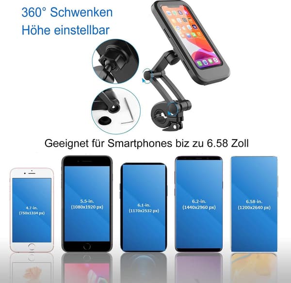 Biltelefonholder til luftventil smartphone, mobil gsm-holder universal