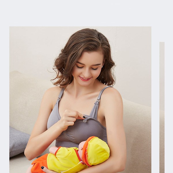 Suekaphin Amningsbh 5-pack Trådlös Djup V-ringning Maternity