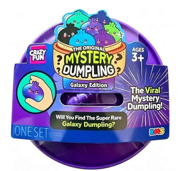 Alkuperäinen Mystery Dumpling Galaxy Edition Viral Squishy B - Yksisarvispulla - Satunnainen väri