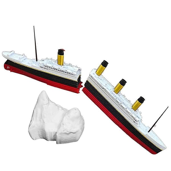 Realistisk Split Titanic Badelegetøj og Poollegetøj, Titanic Top, Historisk Nøjagtig Brækbar Titanic Båd