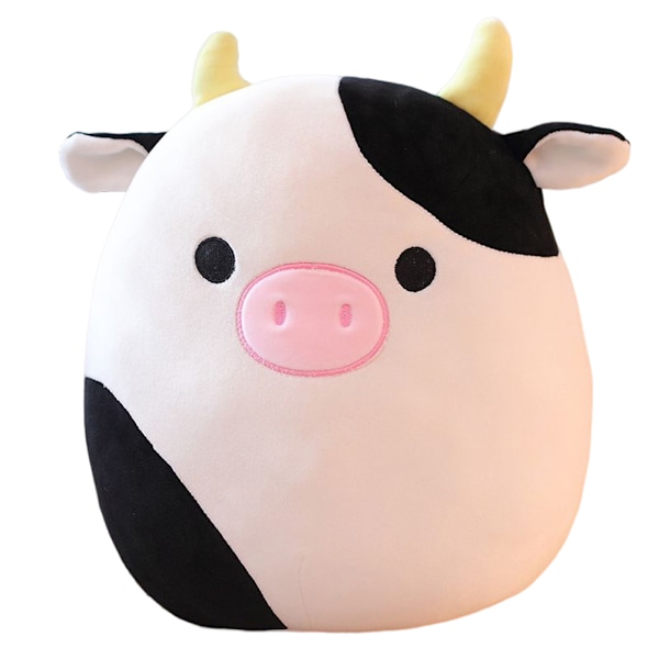 35 cm Squishmallows-plysj dukke overraskelser dukke kjæledyr Myk seng pute for barn Unicorn - spot salg Cow