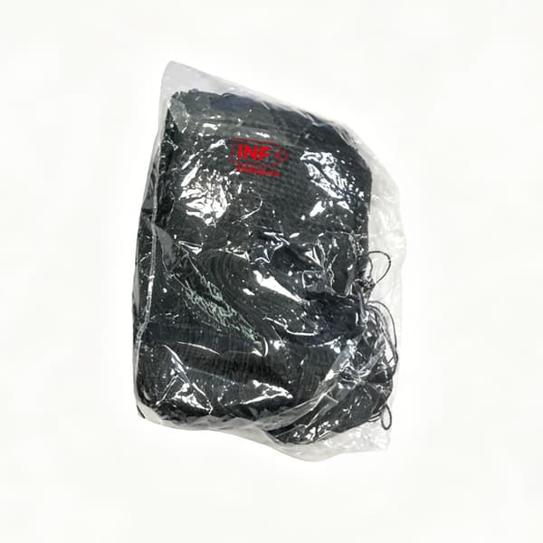 Fransgardin 100x200 cm 1 pari Musta Black 416