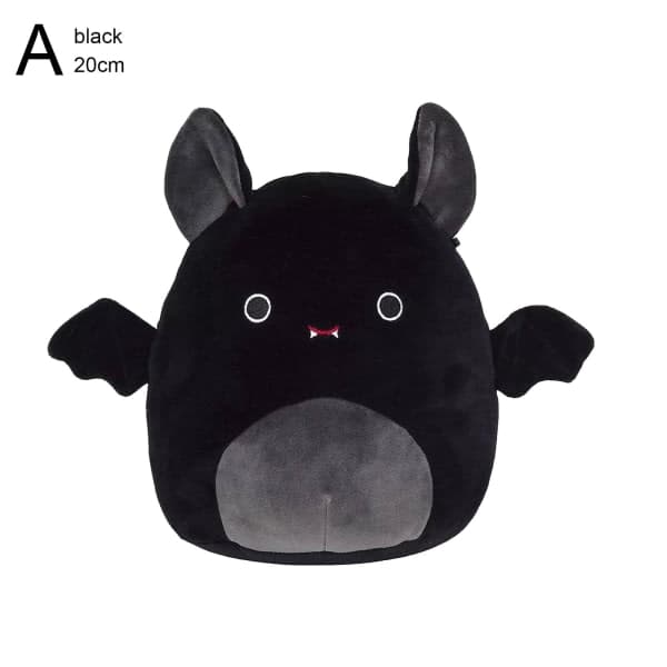 Squishmallows 2022 Halloween Squad 8\" Emily Musta Lepakko Pehmo Musta 20cm-FS-