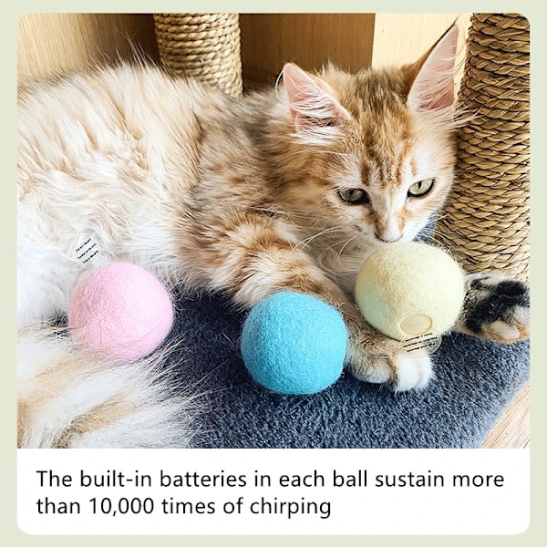 Interaktiv Boll Plysch Pipande Boll Husdjursleksak Grön green elves