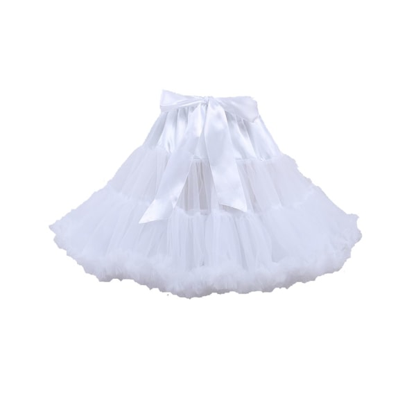 Underkjolar Kjol VIT ONE SIZE vit-FS1- white One Size