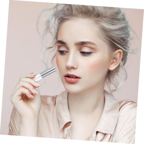 10 ml lipgloss-tuber 12 stk påfyllbare tomme lipglossbeholdere sølvhette for DIY-sminke og prøveoppbevaring