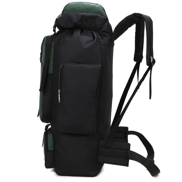 70L Nylon Rejse Rygsæk til Vandring Camping Mænd Kvinder 70L Light Blue