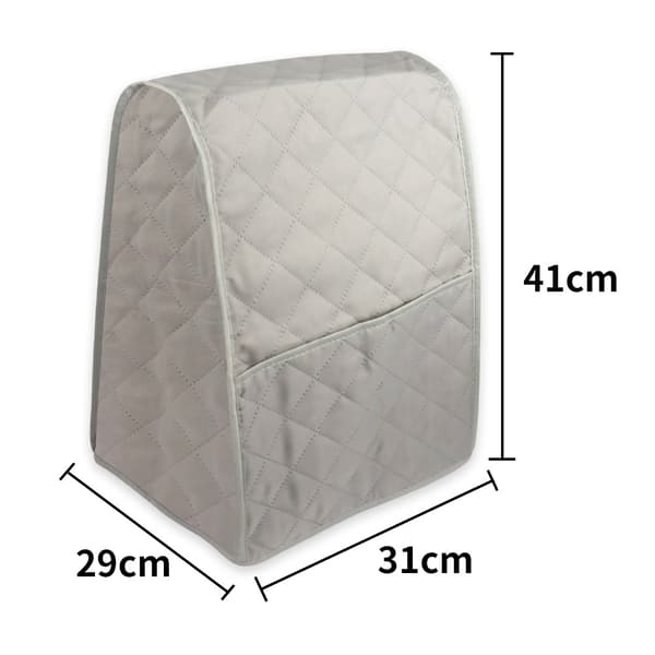 Waterproof Dust Cover with Zipper Pocket Compatible Mixer/Food Processor/Kitchen