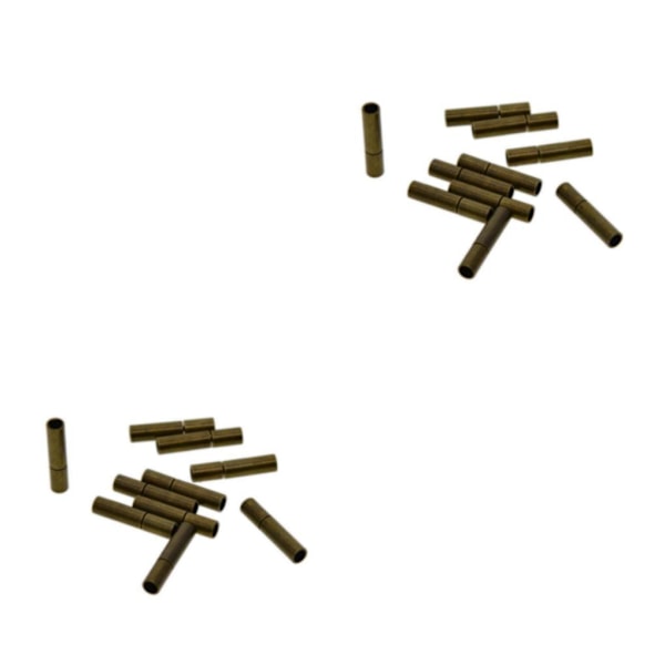 1/2/3 10 sæt 14x3 mm bajonet trykspænde læder snorender 2Set