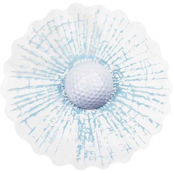 4D Simulaatio Golf/Baseball Rikkoutunut Lasi Auton Ikkuna Tarra
