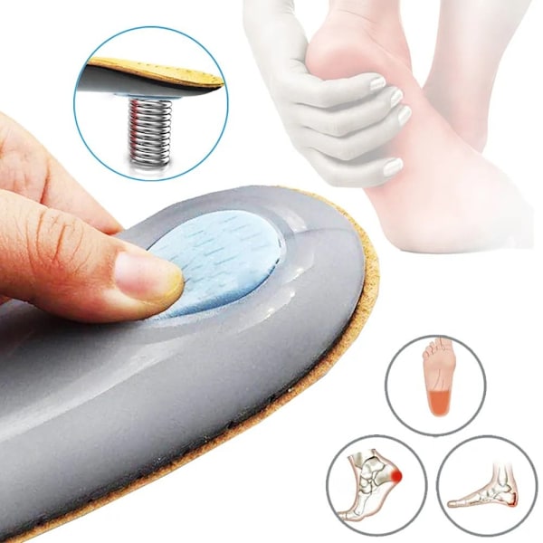 Arch Ortopædisk Indersål Massage Fodpude 47/48-FS2- 47/48