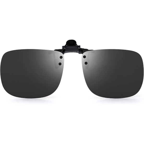 Polariserede Clip-On Solbriller Rammeløse Flip-Up Linser-FS1-