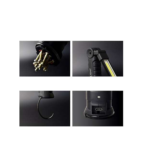 Kirkas LED-taskulamppu (6W, USB)
