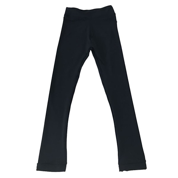 1/2/3/5 Skøjte Tights Krystal Glitrende Bukser Kunstskøjteløb Ren Sort 155cm Pure Black 155cm 1 Pc