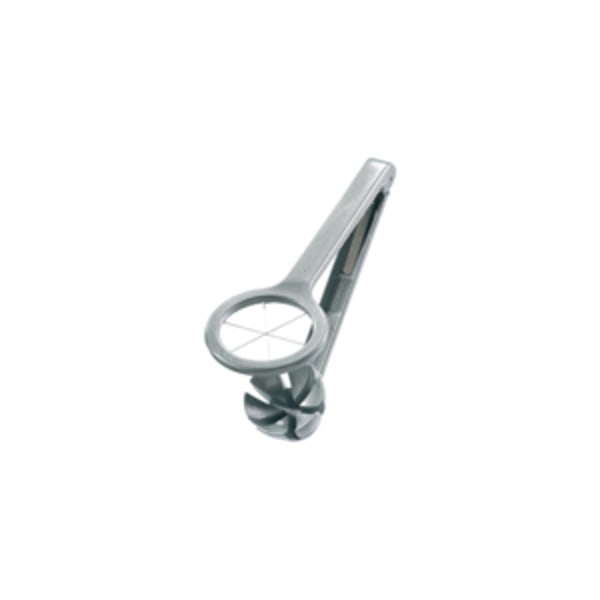 Westmark Eggdeler for Runde eller Ovale Skiver, Individuelt Spente Skjæreblader i Rustfritt Stål, Aluminium/Rustfritt Stål, Duplex, Grå, 10202260 548