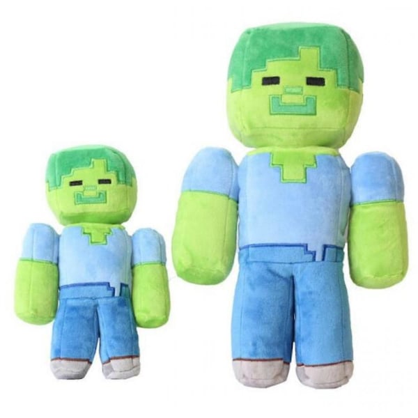 Minecraft Plussj Lekefigursett Julegave 30cm Zombie Man