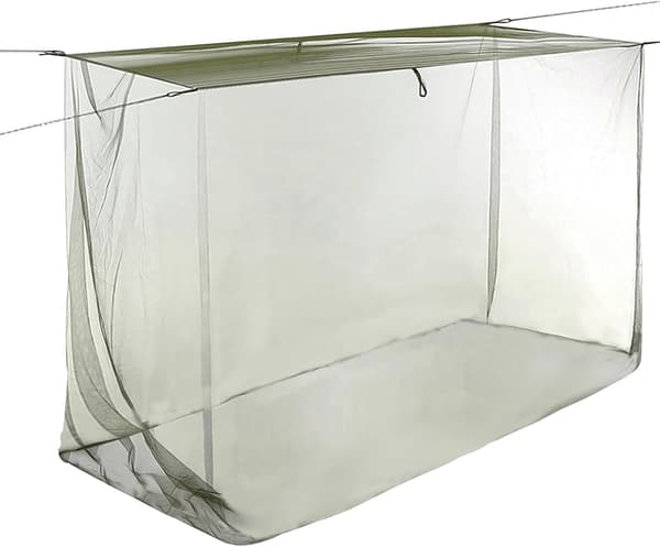 Square Mosquito Net for Outdoor Use No Installation Portable Hanging Camping Insect Net Bug-Free for Hiking Garden Hammock