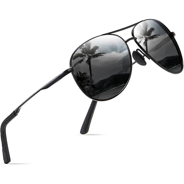 Solbriller, -Herre-Dame-Pilot-Polariserede Pilotbriller-X41-
