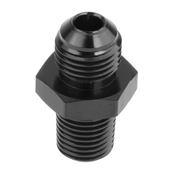 High Performance 6AN Male Flare to 1/4NPT Boss Fitting Adapter - Compatible with Enhanced