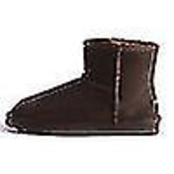 Australien Vandafvisende Unisex Ægte Au Sheepskin Kort Chokolade Chokolade-FS1- Chocolate 39