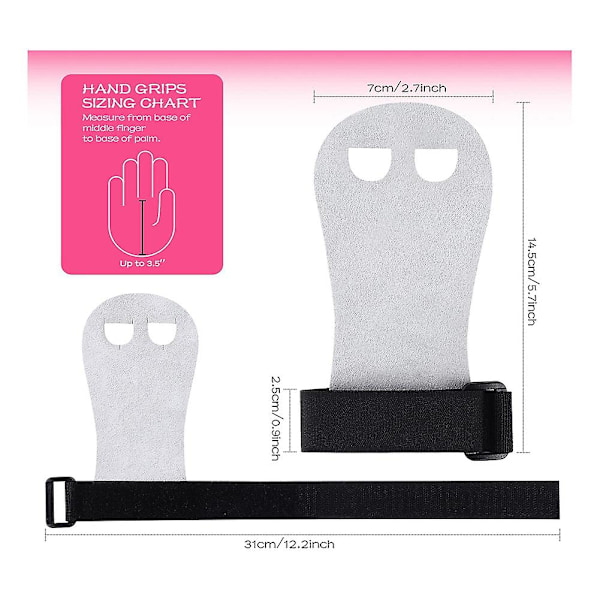Gymnastikgreb, Gymnastikgreb, Gymnastikhåndgreb, Gymnastik Palm Grip Beskyttere 322