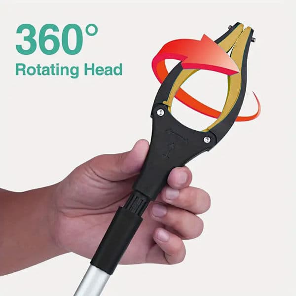 Affaldsopsamler, KY-Tech 81 cm affaldsopsamler til voksne, foldbar opsamler med magnet, hjælpehånd til handicappede blå Blue