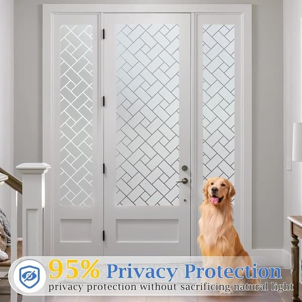 Frosted Static Window Film 2M/5M/10M Privacy UV Protection Heat Control 60x200cm