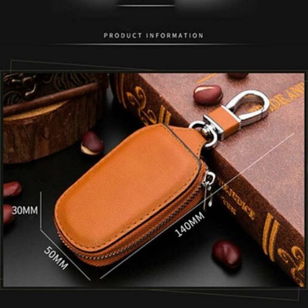 Nøgleholder Bilnøgleholder BRUN brown