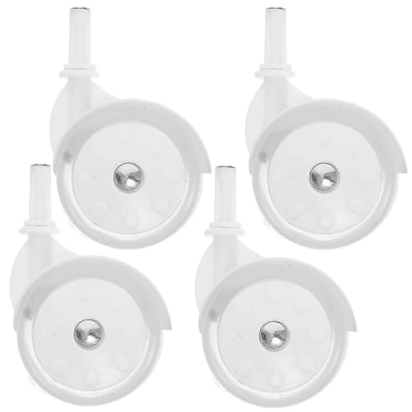 4-pack Universal Replacement Wheels for Baby Walker, for Baby Trend Stroller and Walker with Wheels-FS-