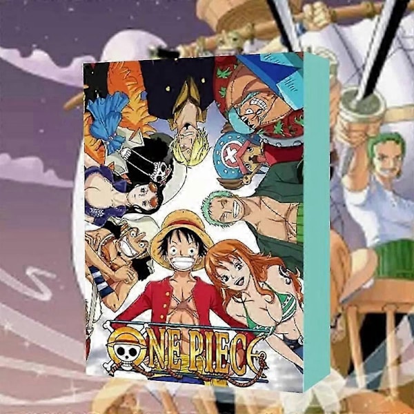 One Piece Actionfigur Modellleketøy Julekalender 2024 24 Dager Nedtelling Blind Box Overraskelsesgaver