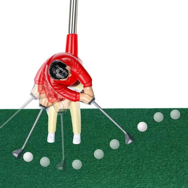 Minigolfspel är roliga golfpresenter, unik minigolfare på pinne för farsdagspresent/pensionärspresent