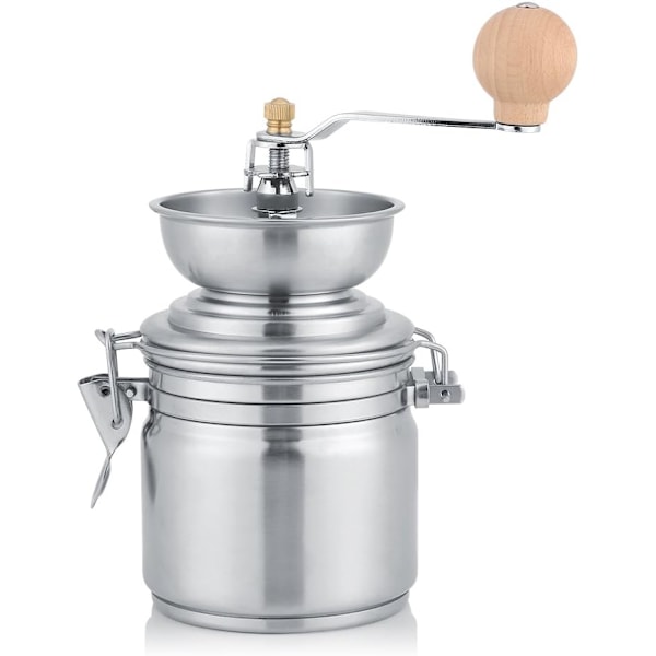 Handgjord Kaffekvarn, Portabel Kaffekvarn med Ergonomisk Design